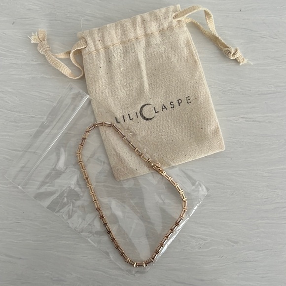 Lili Claspe Jewelry - Lili Claspe Gigi Baguette Tennis Anklet